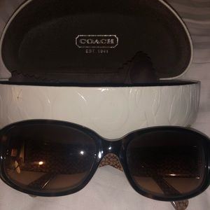 Coach Keri tortoise sunglasses